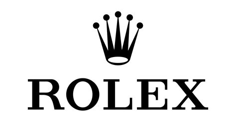 rolex watch company logo|rolex logo black and white.